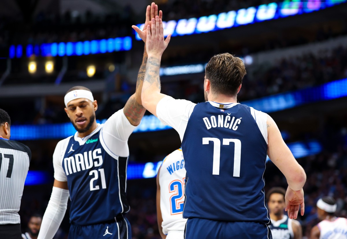 Luka Doncic, Daniel Gafford, Dallas Mavericks